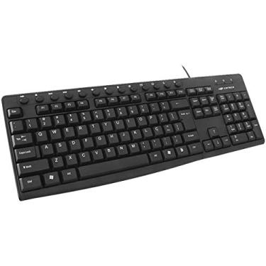 Imagem de Teclado USB KB-M30BK, C3Tech, Preto, Grande