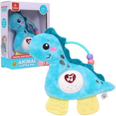 Imagem de Pelúcia Dino Com Mordedor Som E Luz - Castela - Castela Brasil