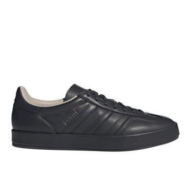 Imagem de adidas Tênis masculino Gazelle para uso interno Lux com cadarço casual - preto, Multi, 5.5 Wide Women/4.5 Wide Men