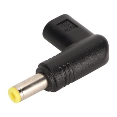 Imagem de Generic Tipo C Fêmea para Adaptador DC de 5,5x2,5mm PD Eficiente Carga Rápida USB C para Adaptador de Energia DC para Laptop Leve e Portátil