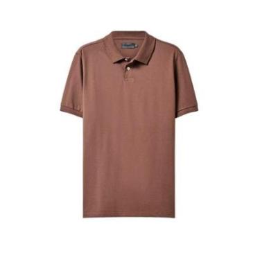 Imagem de Camisa Oficina Reserva Polo Piquet Marrom-Masculino