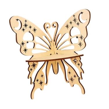 Imagem de IEUDNS Prateleira de canto flutuante, decoração de parede, suporte de armazenamento, prateleira de madeira para parede estilo fazenda.