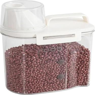 Imagem de Pote Hermético Acrílico Multiuso, 1800ml, Transparente, 22x15x9cm, para Armazenamento de Alimentos