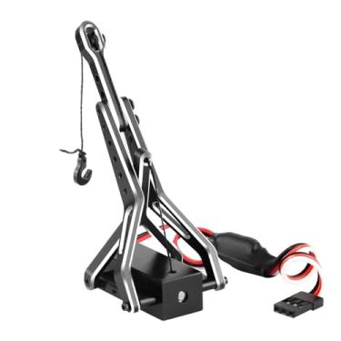 Imagem de DashRC RC Tow Truck Crane Kit for SCX24, Aluminum RC Winch and Towing Bracket Kit for 1/24 Scale RC Micro Crawler Axial SCX24 Accessories Upgrades Parts