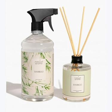 Imagem de Difusor de Varetas Água Perfumada Odorizante Aromatizador de Ambiente Tecidos e Lençois (Bamboo)