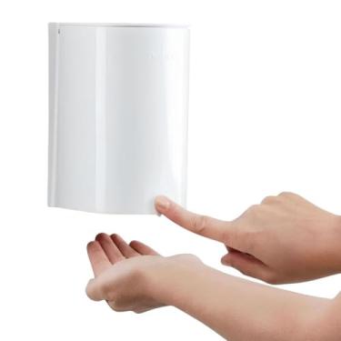 Imagem de DISPENSER Mini para Sabonete Líquido ou Álcool Gel 500ml Sofisticado Válvula XPRO Branco - Prático e Higiênico