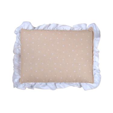 Imagem de Travesseiro Estampado com Babado para Bebê 28cm x 35 cm Bublim