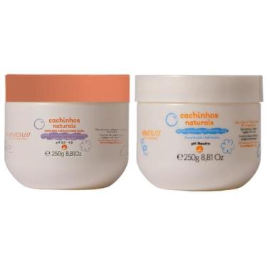 Imagem de Kit Gelatina + Mascara Hidratante Arvensis Cachinhos Naturais Infantil