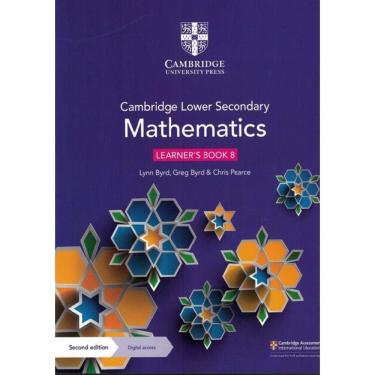 Imagem de Cambridge Lower Secondary Mathematics Learners Book 8 With Digital Access - 2Nd Ed