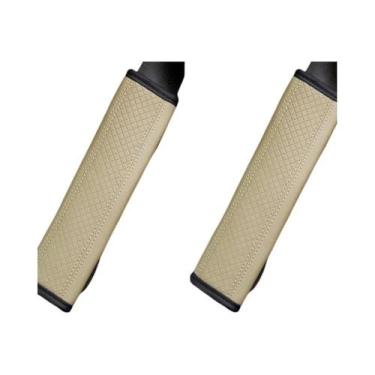 Imagem de Capa De Ombro Para Cinto De Segurança De Carro Em Couro PU Bordado, Co