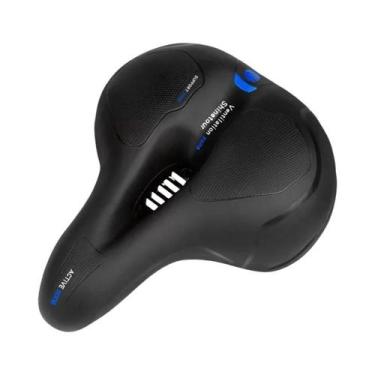 Imagem de Selim De Bicicleta Largo Refletivo, Absorvente De Choque, Respirável E