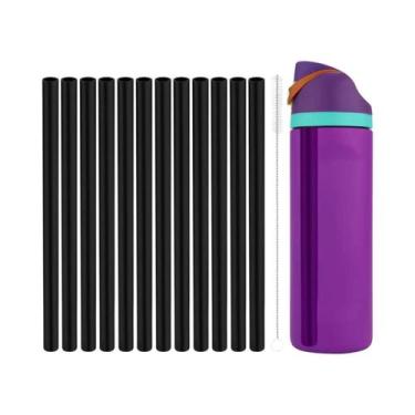 Imagem de Canudos De Plástico Reutilizáveis Para Garrafa De Água Owala 24 Oz 32 