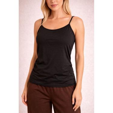 Imagem de Blusinha Feminina Alcinha Básica Conforto em Poliamida