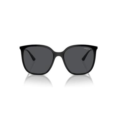 Imagem de Óculos de Sol Vogue Eyewear 0VO5564S W44/87 Tam 54 / Preto - Lentes Cinza Escuro