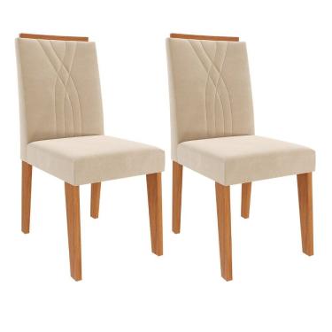 Imagem de Conjunto 2 Cadeiras Nicole 100  MDF Cimol