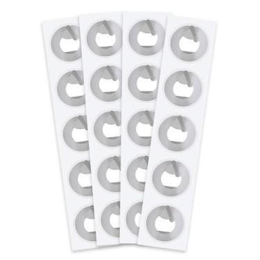 Imagem de Adesivo NFC com chip NTAG215 original, 25 mm, etiquetas RFID transparentes de memória de 504 bytes, adequado para todos os dispositivos habilitados para NFC e smartphones (20 peças)