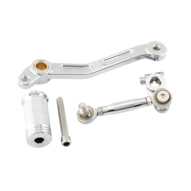 Imagem de Dynwave Kit de substituição de alavanca de câmbio, pedal de freio e alavancas de pé de alto desempenho para 1200, Prata