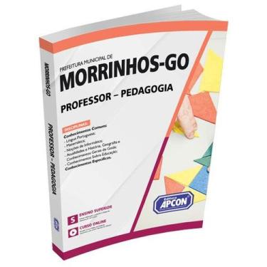 Imagem de Apostila Prefeitura de Morrinhos-GO 2023 - Professor - Pedagogia - APC