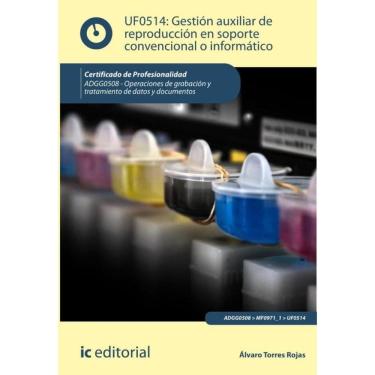 Imagem de Gestión auxiliar de reproducción en soporte convencional o informático. ADGG0508 - Operaciones de gr