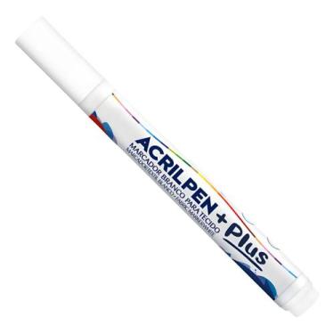 Imagem de Marcador BRANCO para Tecido ACRILPEN - ACRILEX - 04426519
