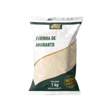 Imagem de Farinha de Amaranto Sabor Verde 1kg - Sem Glúten e Rico em Nutrientes