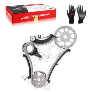 Imagem de YA-MAYPAY Engrenagem de corrente de guia de bomba de óleo para peças de reposição de motor N51 N52 N53 528 530 X1 X3 X5 X6 E90 E91 E92 3.0 2.5, substitui OE 11317523884, 11417516128, 1141775128 51987