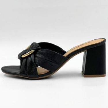 Imagem de Tamanco Bottero Slide Salto Bloco Feminino-Feminino