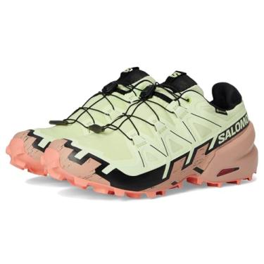 Imagem de Salomon Tênis feminino Speedcross 6 GTX, Creme de limão/mogno rosa/preto, 35