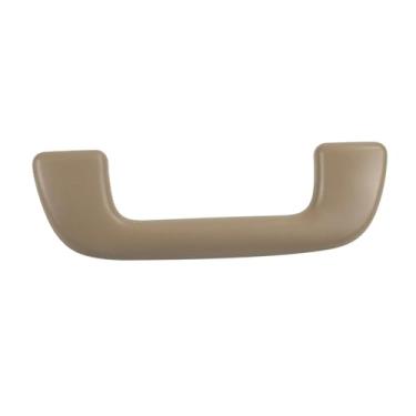 Imagem de Alça de segurança para teto interno, apoio de braço, corrimão, tração manual, compatível com Toyota Corolla 2008-2013/Yaris/Vios 2008-2013/Rav4 2005-2012(Front Beige yellow)