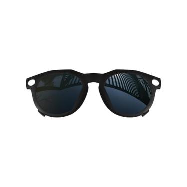 Imagem de MYCOURAG Armação preta de lentes polarizadas com proteção UV para óculos de sol Oakley Meta HSTN OW8002 51 mm - Preto sólido polarizado