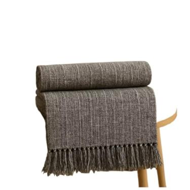 Imagem de Manta para Sofá Luxo King Gigante 3,0x1,8m Decorativa Premium Algodão Capa Protetora Grande Elegante(CINZA MESCLADO 2,10x140m POP)