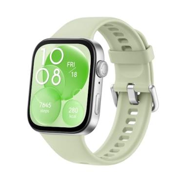 Imagem de SmartWatch, HUAWEI WATCH Fit 3, Tela AMOLED de 1,82", Design Ultra-fino,Monitoramento Completo de Exercícios,Gerenciamento Abrangente da Saúde, Compatível com iOS e Android (Verde)