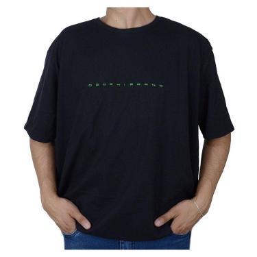 Imagem de Camiseta Masculina MC Ogochi Concept Plus Size Preta - 0065-Masculino