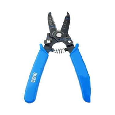 Imagem de Alicate Desencapador De Fios 6 Em 1, Cortador E Crimpador Para Cabos E