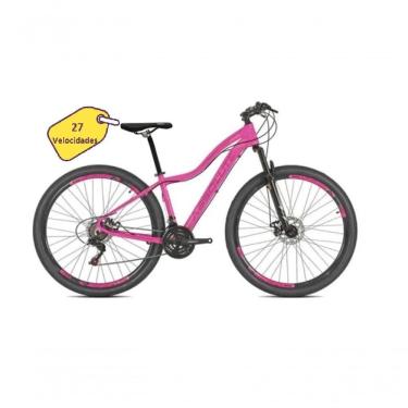 Imagem de Bicicleta Aro 29 Absolute Hera Feminina Shimano 24v K7 Freio A Disco Hidráulico Garfo Com Trava - Rosa Tam.15