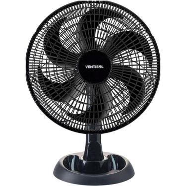 Imagem de Ventilador Oscilante Eco Mesa 30cm Turbo 220V Ventisol Preto 220V