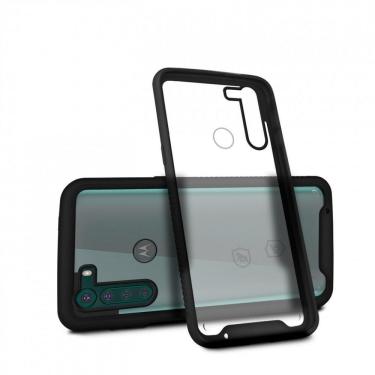 Imagem de Capa Case Capinha Stronger Preta Para Motorola Moto One Fusion Plus - Gshield