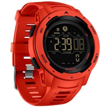 Imagem de Relógio Digital Masculino Esportivo Tela Led A Prova D´Agua