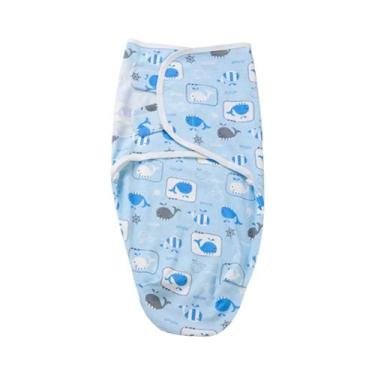Imagem de Saco De Dormir Para Bebê Recém-Nascido 100% Algodão, Saco De Enrolar G