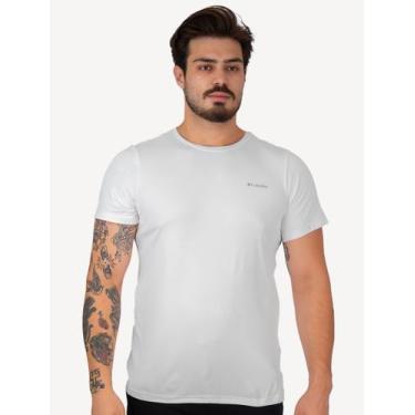 Imagem de Camiseta Columbia Masculina Neblina Branca, L/G