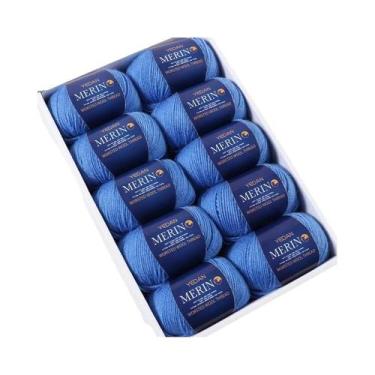 Imagem de Fio De Lã Fina De 500g Para Tricô Artesanal DIY, Moda De Outono E Inve