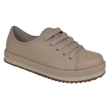 Imagem de Tênis Beira Rio Flatform Casual Feminino 4196.1203, Bege, 38