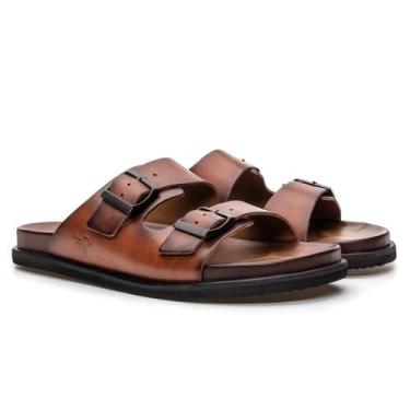 Imagem de Sandália Dinard Caramelo - Rambourg, 39, Caramelo, Masculino