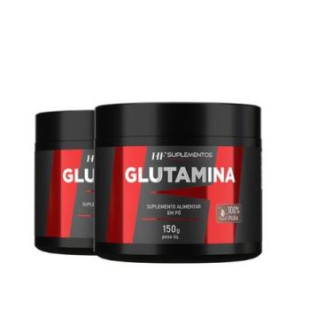 Imagem de 2X Glutamina 150G Hf Suplementos