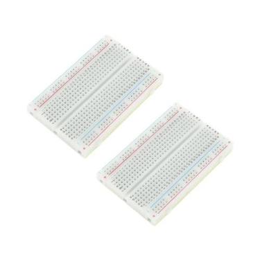 Imagem de Placa De Teste Universal Mini Protoboard Sem Solda Com 400 Pontos De C