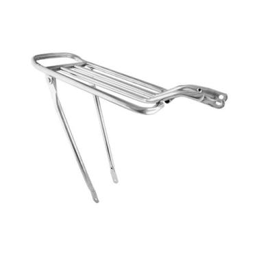 Imagem de Bagageiro Garupa Bagageiro Tubão Traseiro Cromado Para Bicicleta Bike 