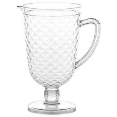 Imagem de Jarra Acrílico 2,5 Litros Suco Água Chá Cozinha Paramount, Branco