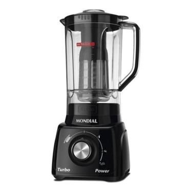 Imagem de Liquidificador Portatil 2.2 Litros Mondial Turbo Power Preto L99 110V