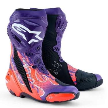 Imagem de Bota Alpinestars Supertech R Vented Jorge Martin Roxo-Masculino