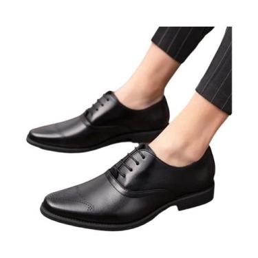 Imagem de Sapatos Masculinos De Couro Estilo Britânico, Sem Cadarço, Com Borlas,